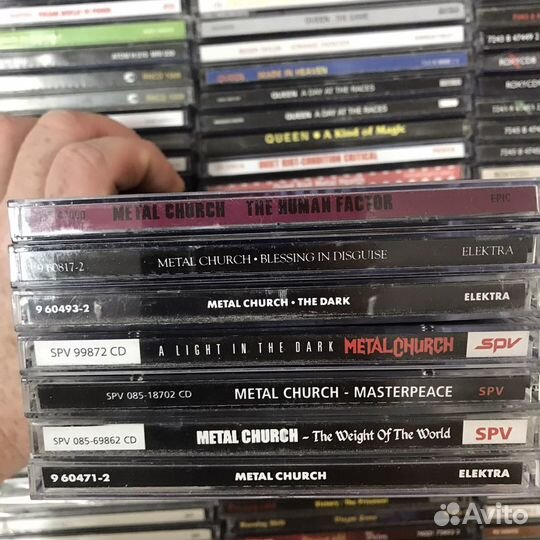 Музыкальные cd диски Metal Church