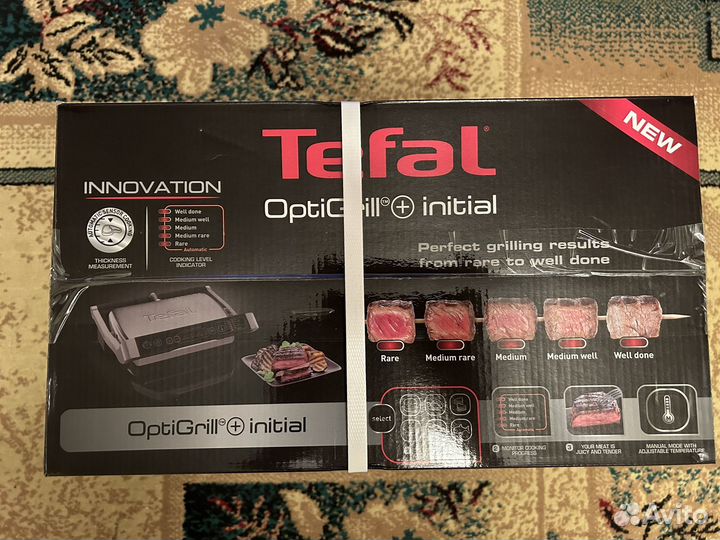 Электрический гриль Tefal GC706D34 Optigrill+