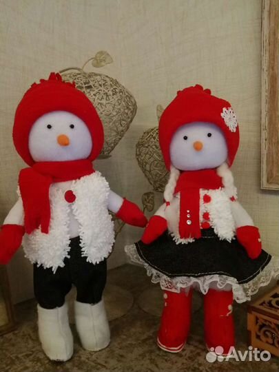 Интерьерная кукла ручной работы