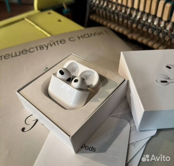 AirPods 3. Оригинал. Гарантия и чек