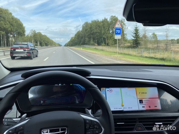 Фикс уведомлений навигатора Carplay Geely Tugella