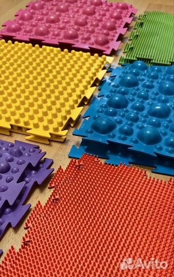 Коврики массажные пазлы