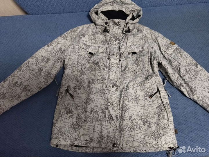 Куртка горнолыжная еврозима спортивная, р.44