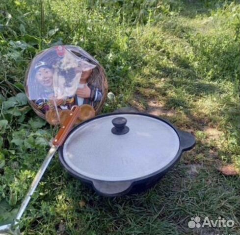 Казан чyгунный 6л