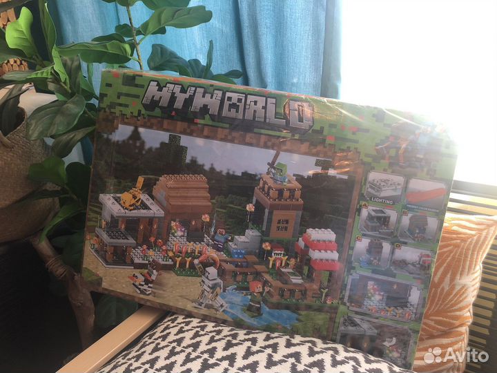 Конструктор как lego лего майнкрафт