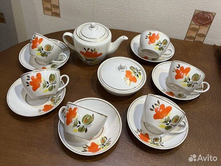 Сервиз чайный Полонне времен СССР