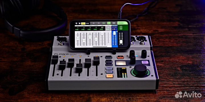 Цифровой микшерный пульт behringer flow8 (новый)