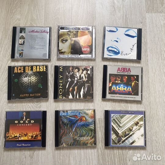 Cd диски импортные оригинал mp3