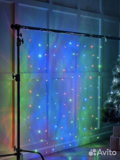 Гирлянда штора