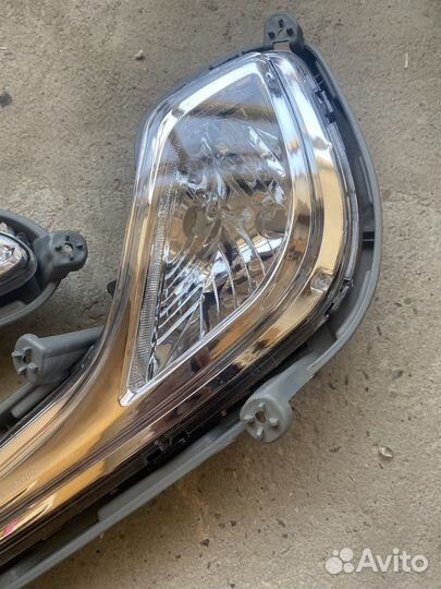 Противотуманные фары hyundai solaris