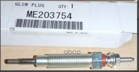 Свеча накала mitsubishi