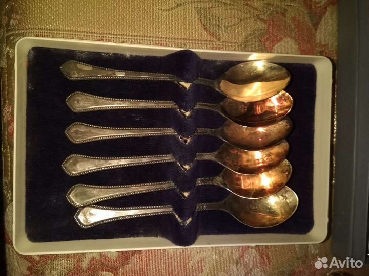 Ложки чайные. Набором. Вилки ножи. Мельхиор.Новые