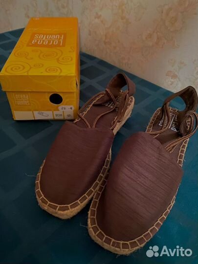 Эспадрильи женские 37