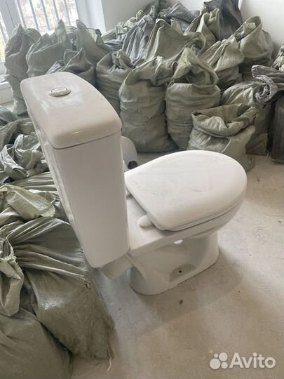 Унитаз компакт из новостройки