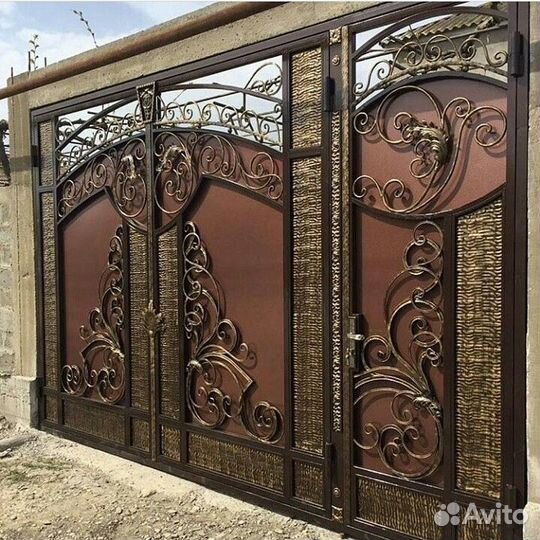 Кованые ворота