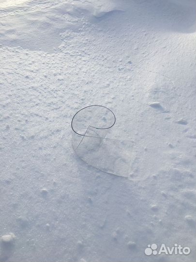 Гибкое стекло 2 мм на отрез для мебели