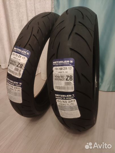 Metzeler Z8 interact 160/60/17 - 120/70/17 2023 г