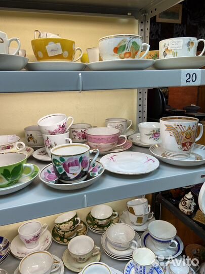 Чайная кофейная пара СССР гдр Польша Чехия винтаж