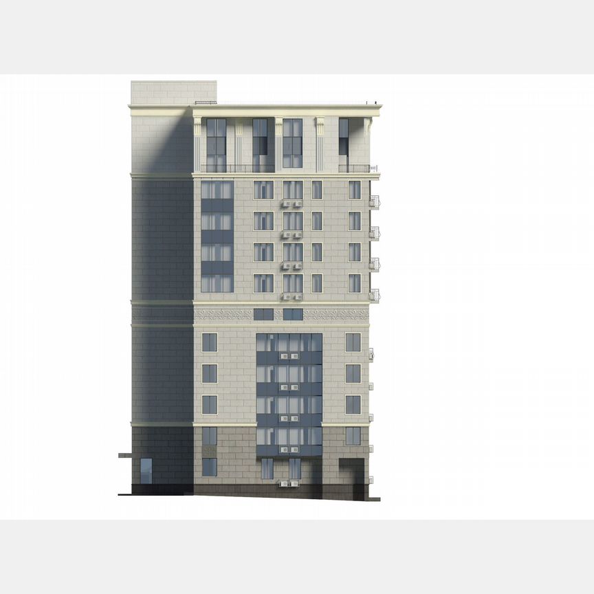 3-к. квартира, 95,8 м², 8/10 эт.