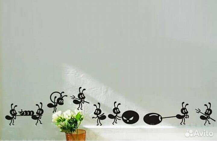 Наклейки (Муравьи+монстр)