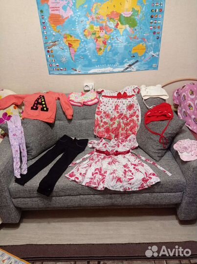 Вещи пакетом на девочку