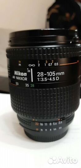 Объектив nikon 28-105 1:3,5- 4,5 d