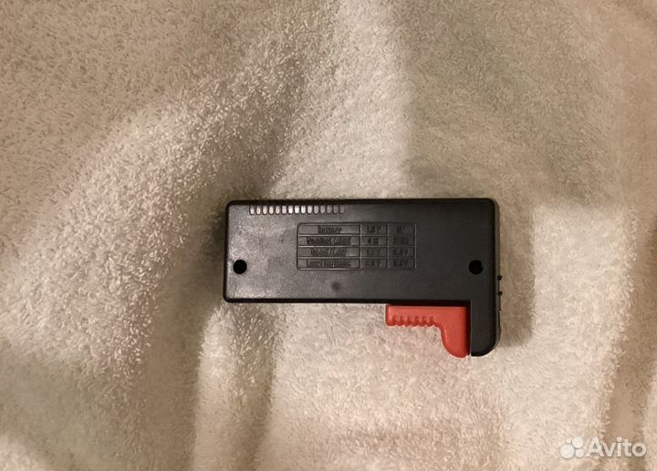 Тестер заряда батареек. Новый