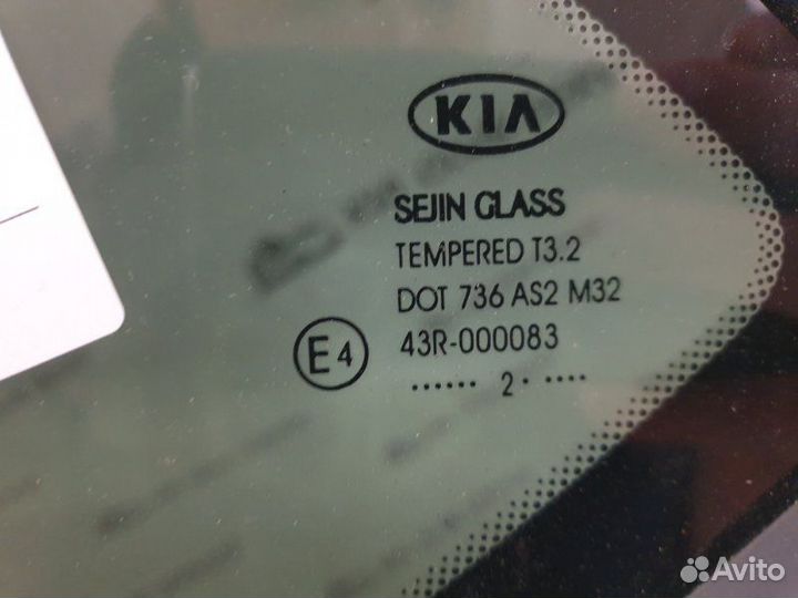 Форточка кузова задняя левая Kia Ceed JD 2012-2018