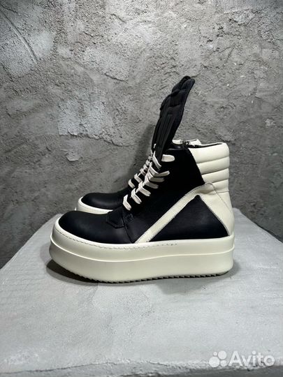 Rick Owens Geobasket Mega Bumper Sneakers