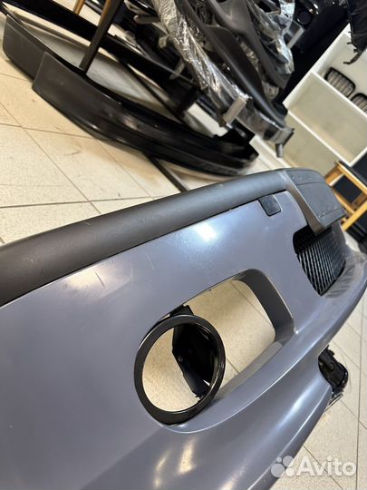 Bmw e46 передний бампер M tech 2 с птф