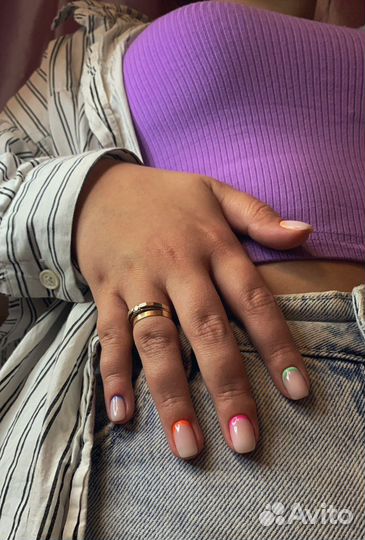 Комбинированный маникюр