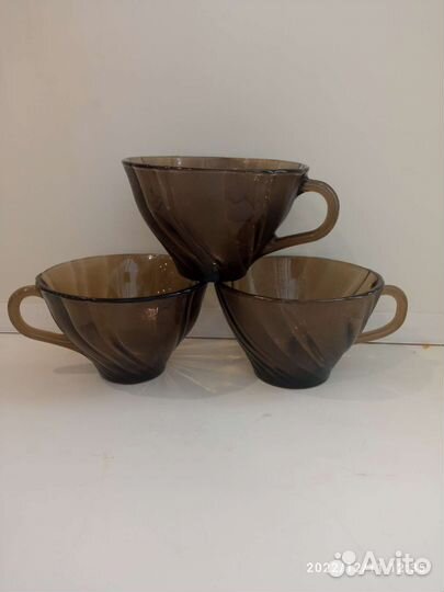 Стеклянные чашки