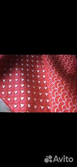 Отрез жаккардовой ткани сток miu miu