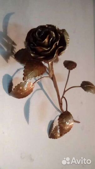 Кованая роза