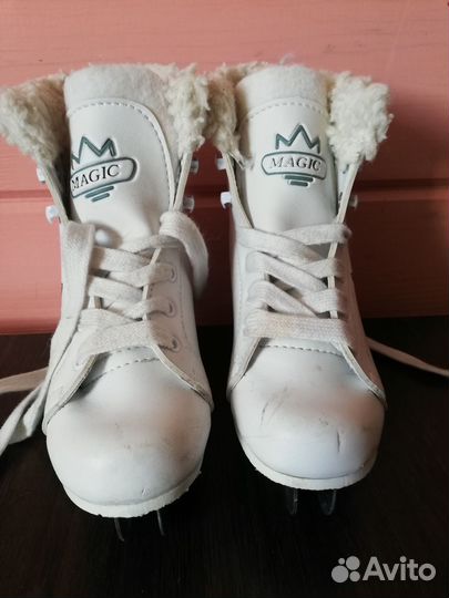 Коньки детские двухполозные 29р