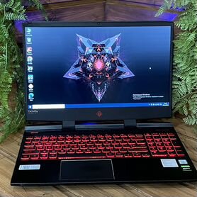 Игровой мощный ноутбук HP omen i5 / GTX 1660TI