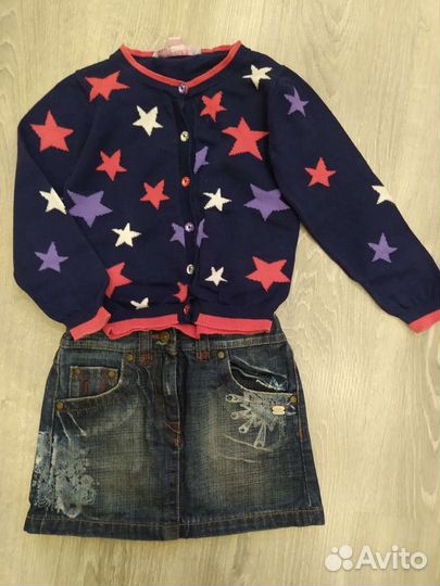 Летняя одежда для девочки 3-4 года