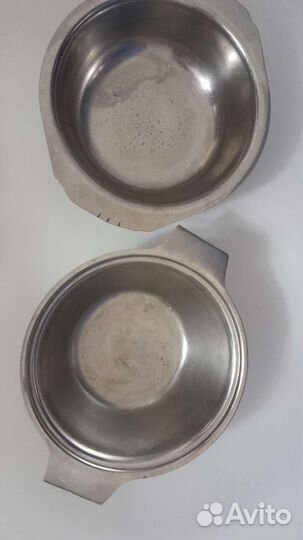 Тарелки из нержавейки СССР