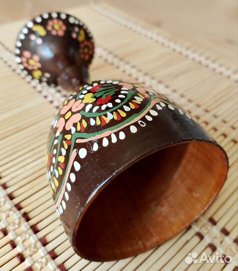 Бокал из дерева