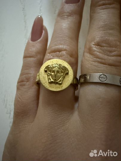 Кольцо versace