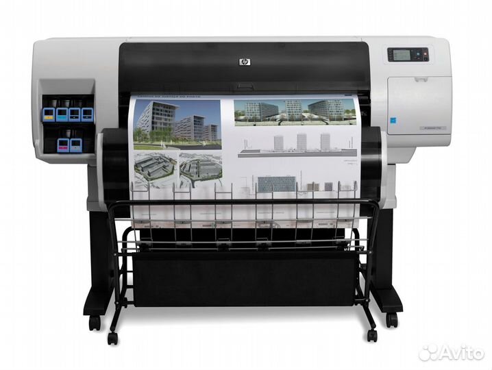 Разборка плоттера HP DesignJet T7100