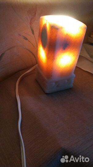 Фонтанчик с подсветкой и солевая лампа