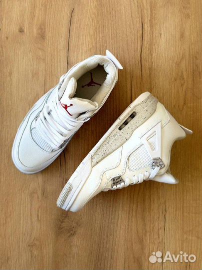 Кроссовки мужские Nike Air Jordan 4Retro White