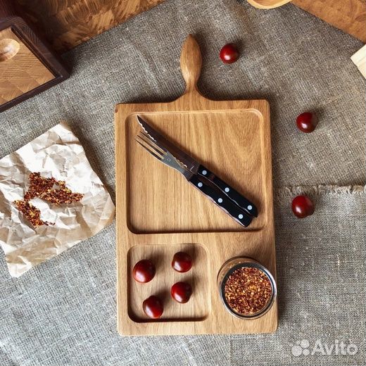 Доски деревянные, менажницы