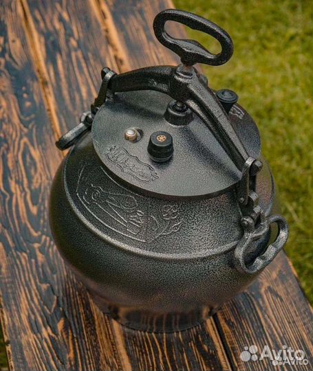 Афганский казан черный