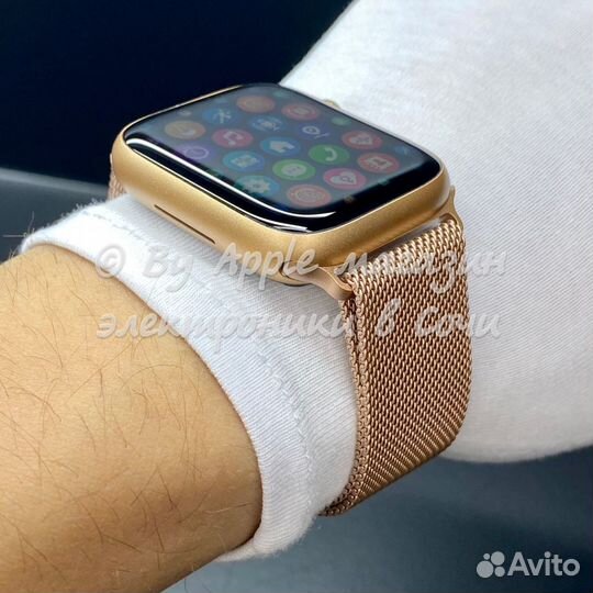 Apple Watch 9 45mm (ориг экран, gold milan)