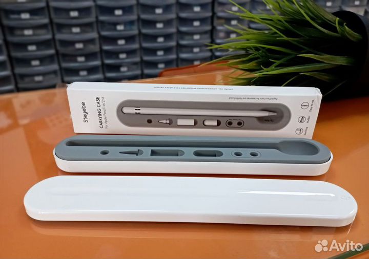 Чехол-футляр для Apple Pencil 1/2Gen Stoyobe