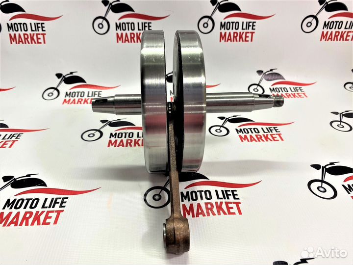 Коленвал Минск стар.обр тип А под 3 подш 304+1 кор