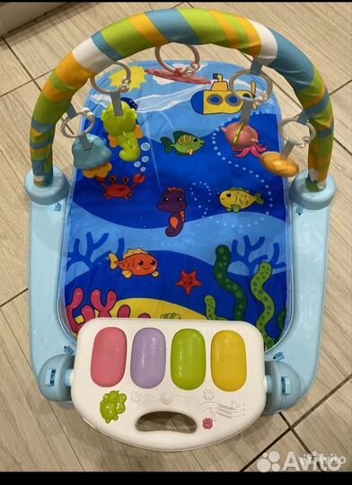 Развивающий коврик музыкальный