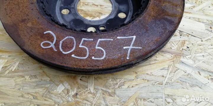 Диски тормозные (комплект) зад. Mercedes-Benz